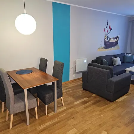 Morska Ballada 43-46m2 Przy Morzu, Garaz, Basen, Sauny, Taras Apartment *