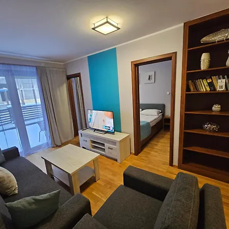 Morska Ballada 43-46m2 Przy Morzu, Garaz, Basen, Sauny, Taras Apartment *