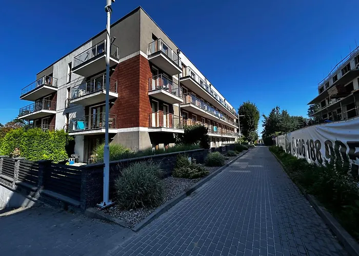 公寓 Morska Ballada 43-46m2 Przy Morzu, Garaz, Basen, Sauny, Taras *